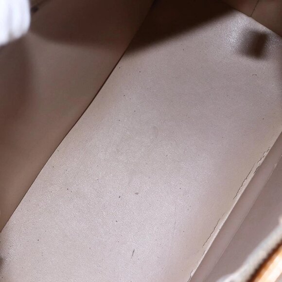 LOUIS VUITTON Monogram Vernis Houston Hand Bag Beige M91004 LV Auth 149327 - Picture 11 of 16